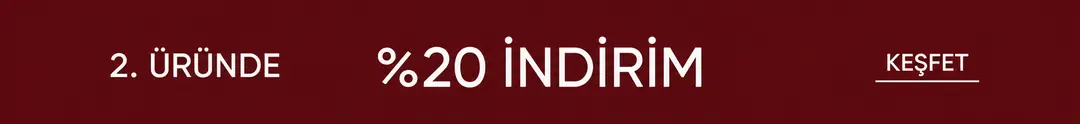 2. üründe %20 indirim — keşfet